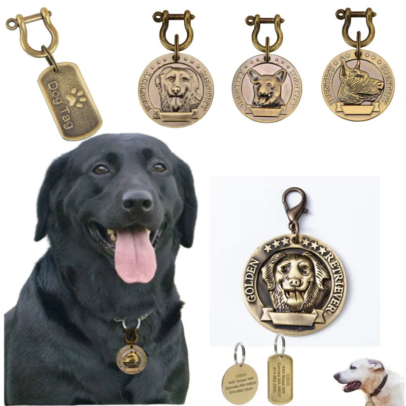 Custom Pet ID Tag - VIP Engraved Safety Nameplate