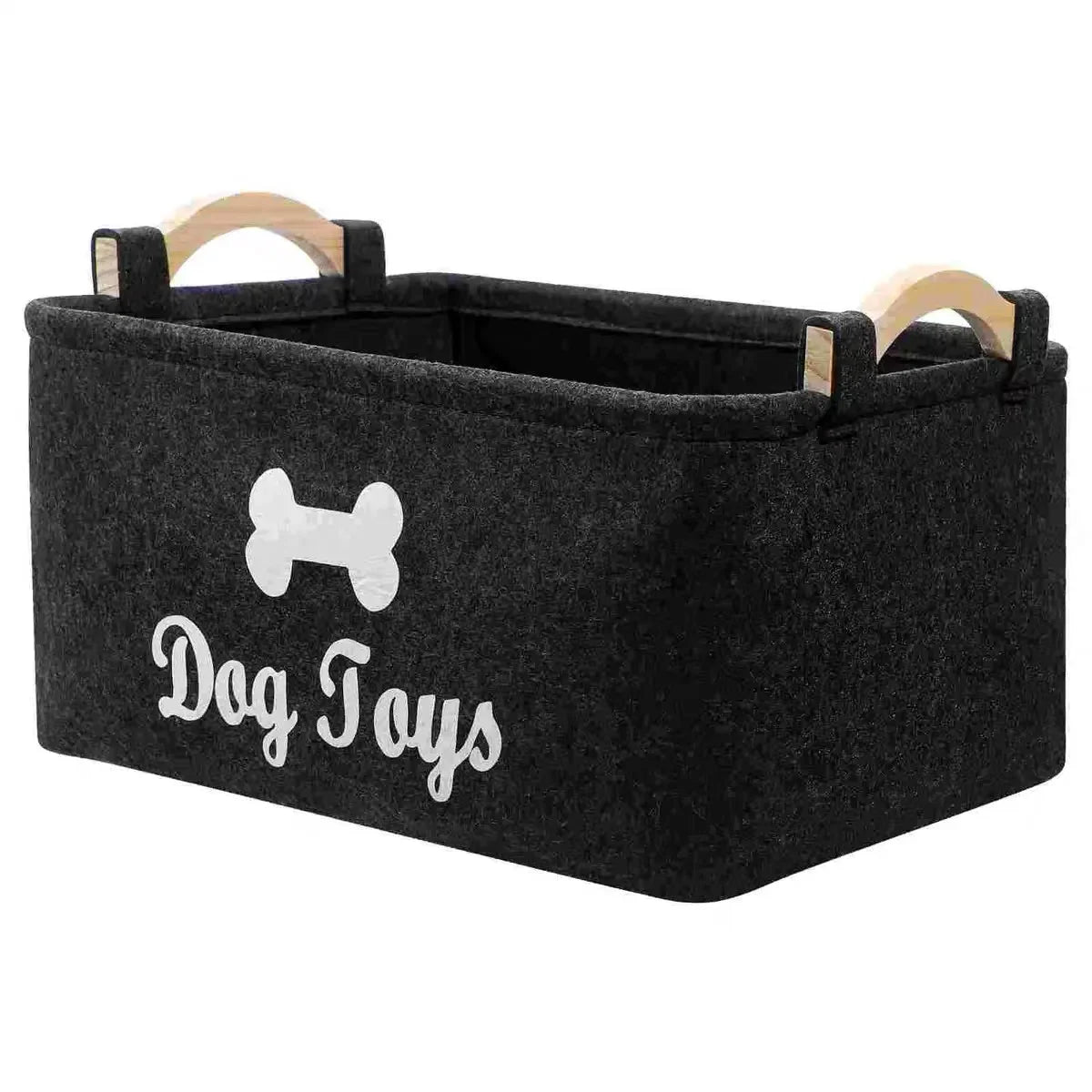 Felt Pet Toy Storage Box - Fade Resistant