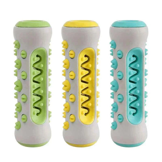 Durable Natural Rubber Dog Chew Toy for Dental Health Care