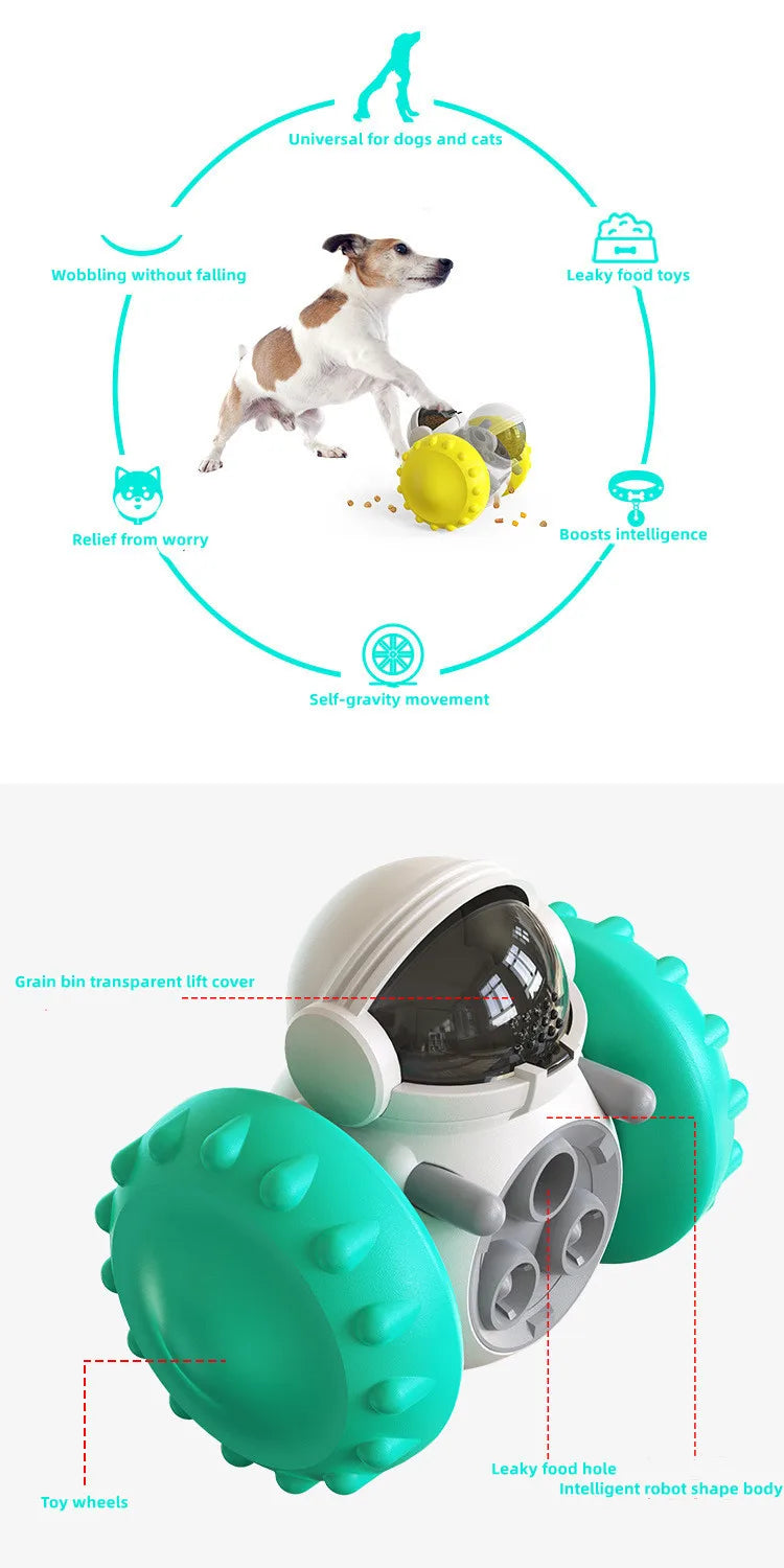 Interactive Puzzle Treat Dispenser Toy