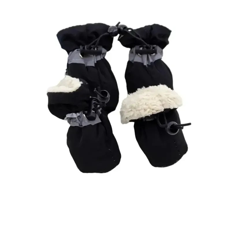 š 4-Piece Waterproof Dog Shoes Set - Complete Paw Protection for Every Adventure