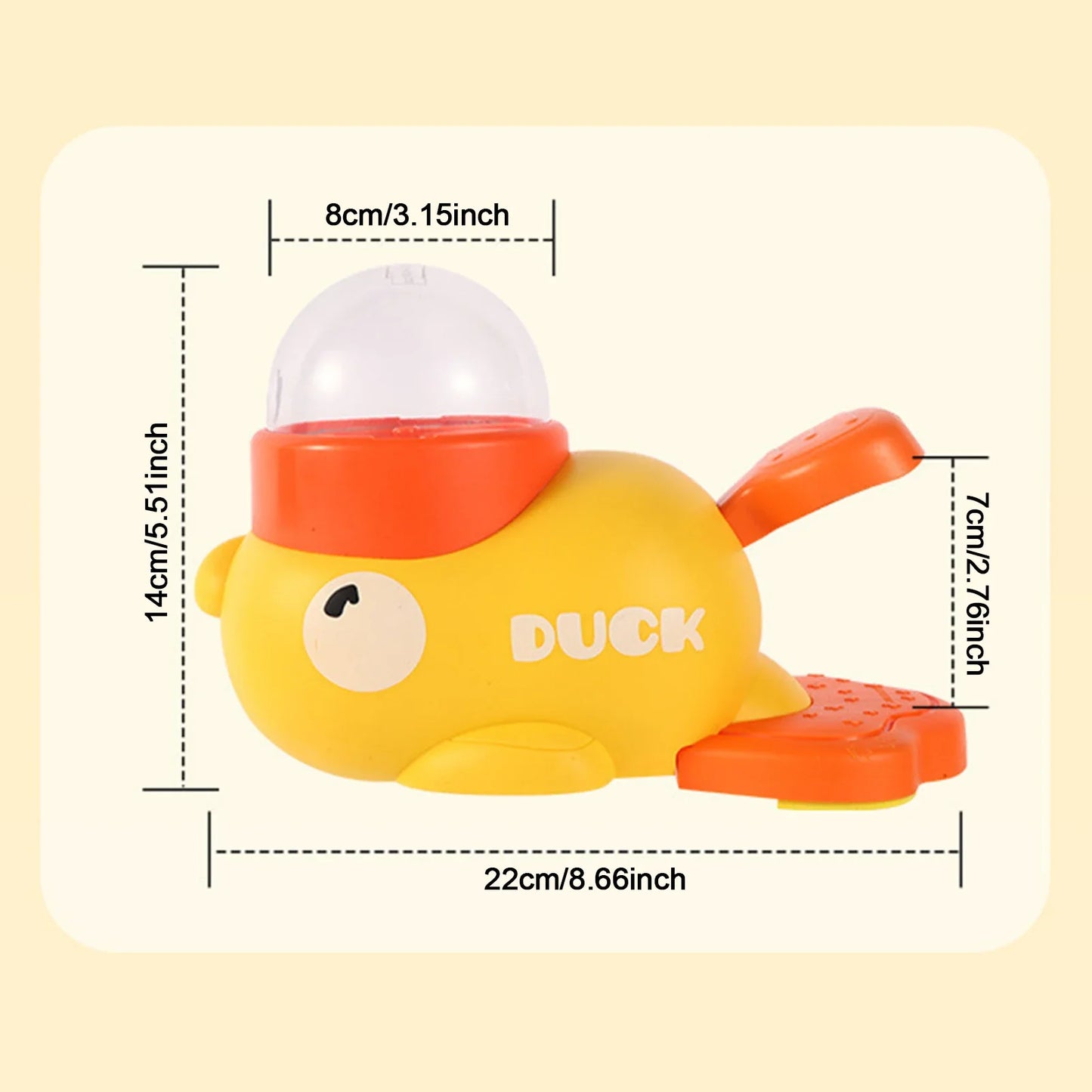 Adorable Duck-Shaped Treat Dispenser Toy