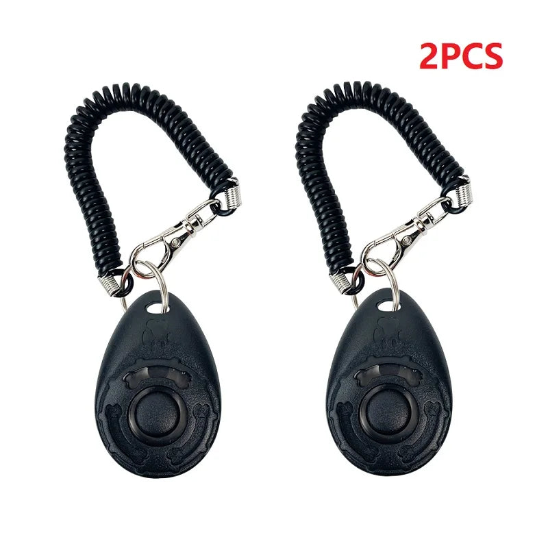 Pro Dog Training Clicker - Wrist Strap Trainer