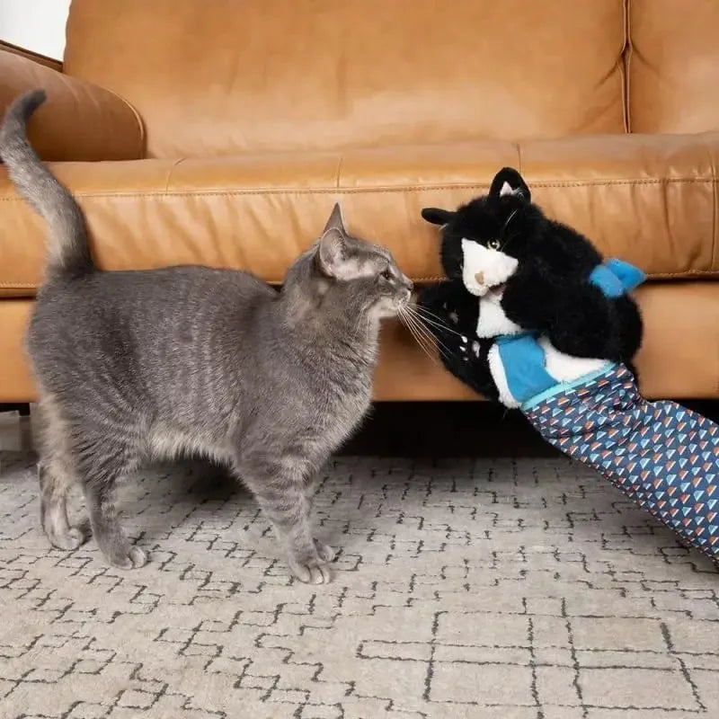 Interactive Cat Wrestling Gloves - Catnip-Infused Play Gloves