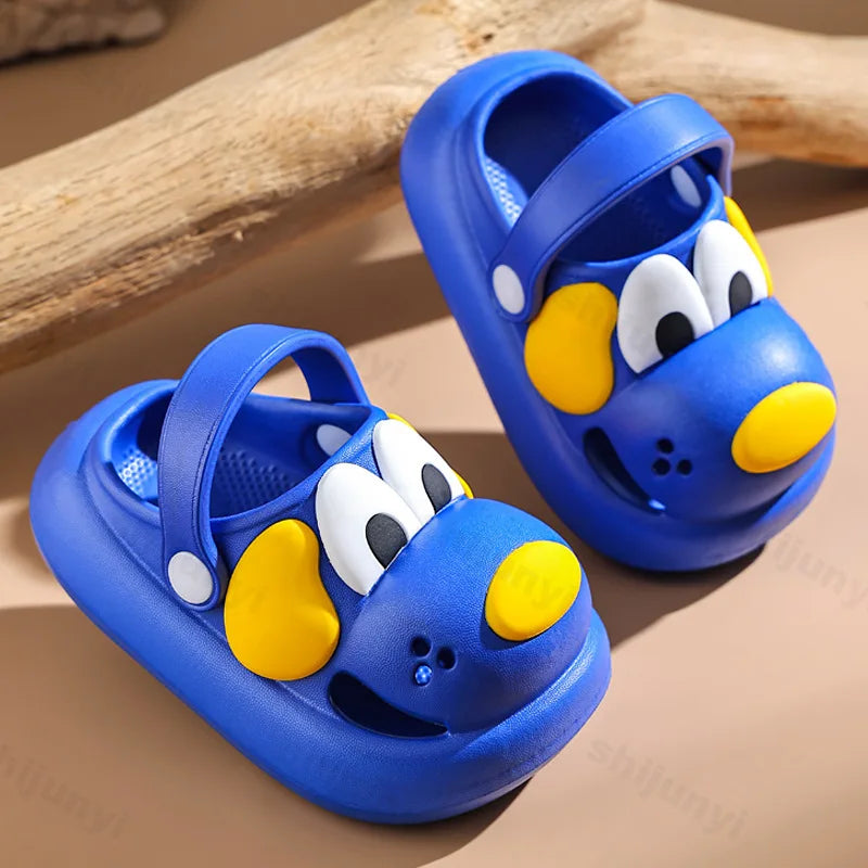 šļø 3D Dog Clogs Beach Sandals - Ultimate EVA Summer Paradise for Kids