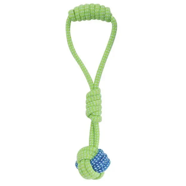 Dog Rope Toys Interactive Cotton Puppies Adults 14.1oz 🦴