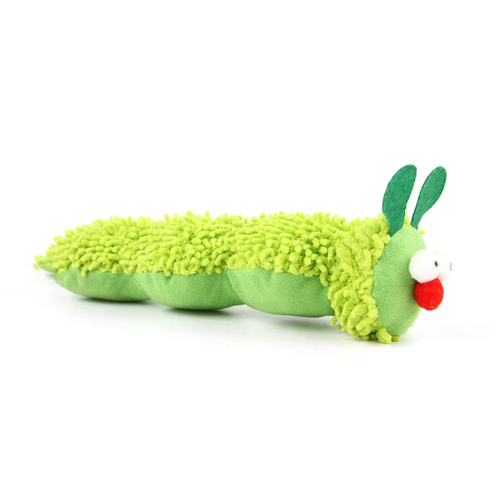 Cat Chew Caterpillar Catnip Toy - Silvervine Molar & Dental Health