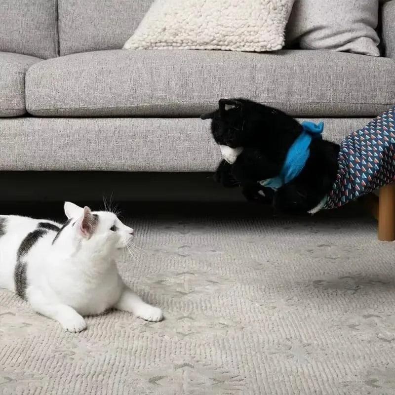 Interactive Cat Wrestling Gloves - Catnip-Infused Play Gloves