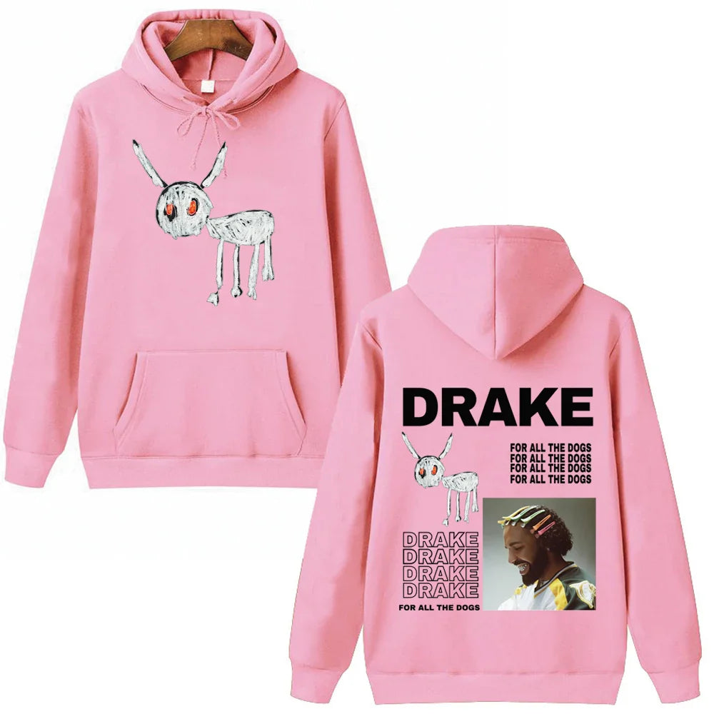 Drake Dog Hoodie - Harajuku Pullover