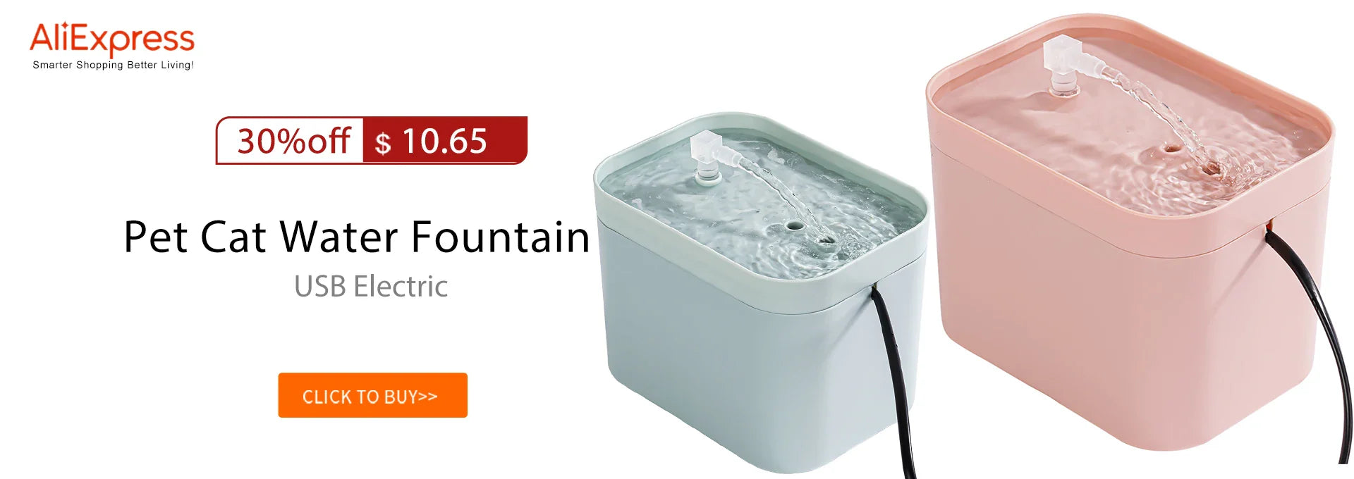Ultra - Quiet Pet Water Fountain Auto Filter USB Electric - No Spill Water Fountain - TrustyTrade LLC