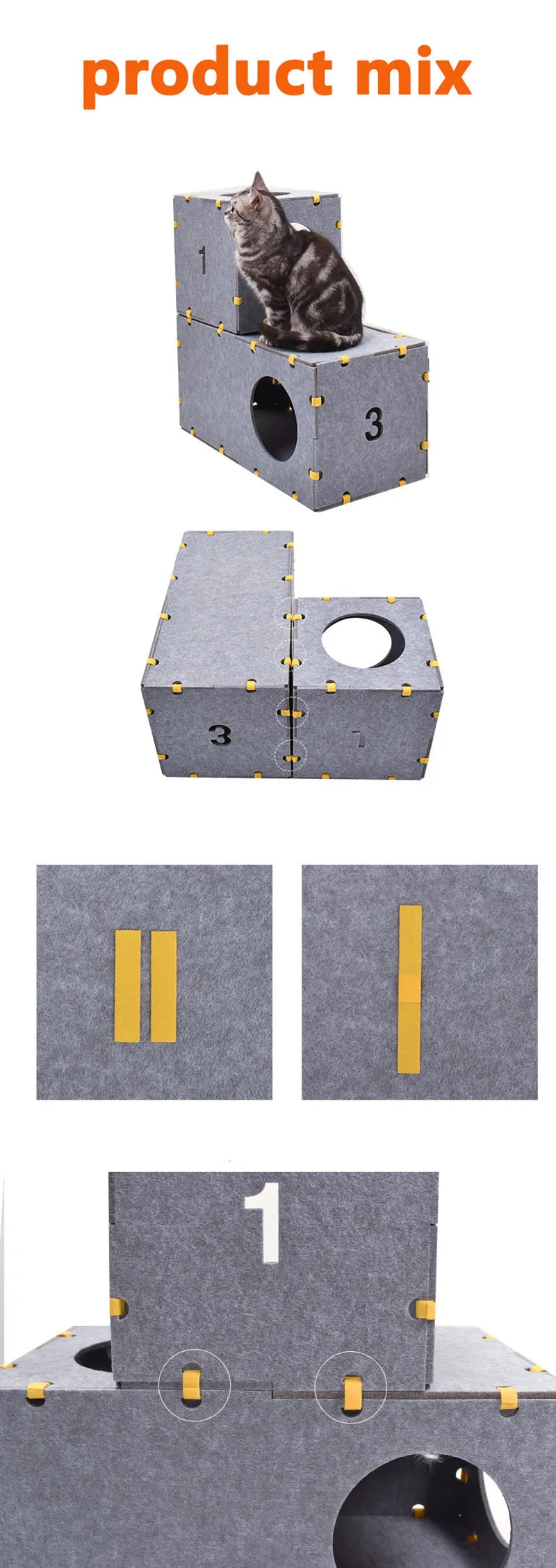 Cat Amusement Park Game Climbing Cubes ๐ฑ