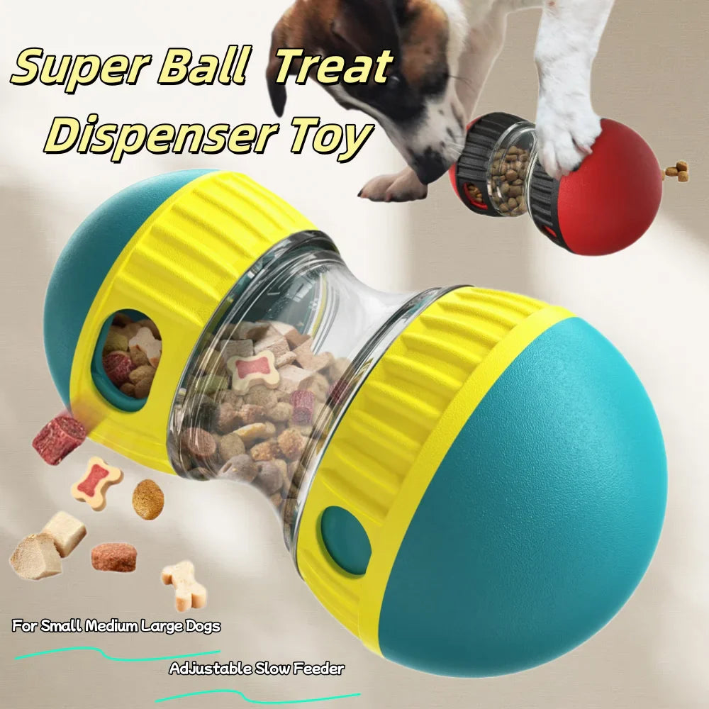 Interactive Slow-Feeder Treat Dispenser