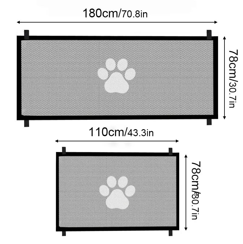 Instant Pet Barrier - Portable Safety Fence Solution