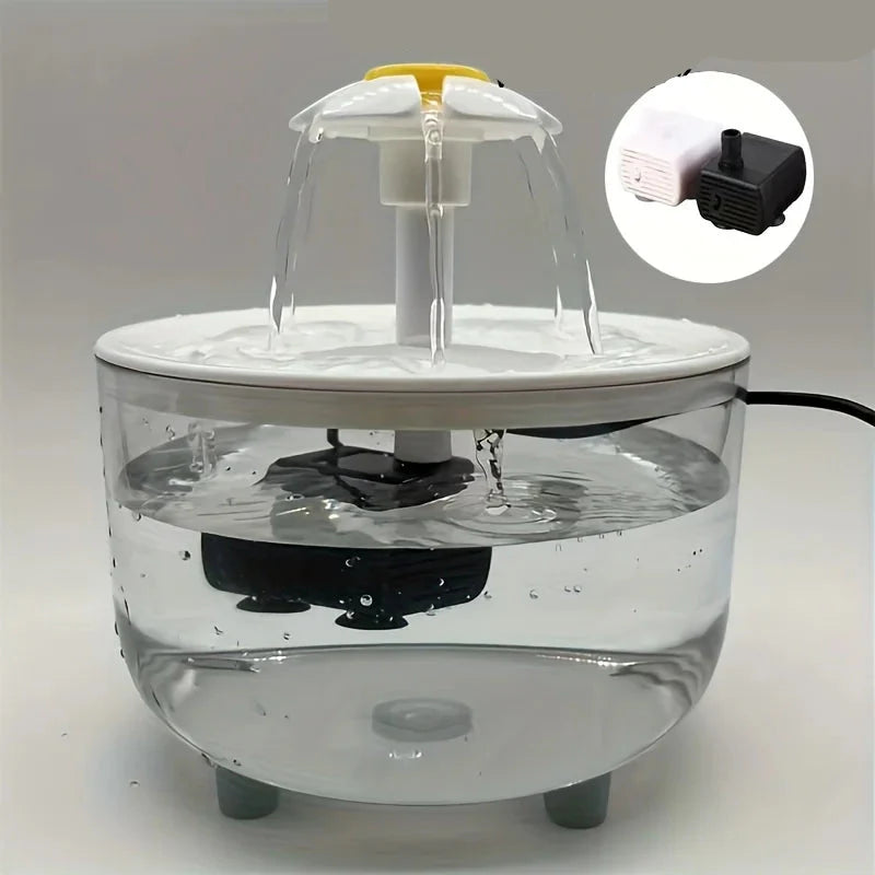 Pet Water Fountain Electric Automatic Fresh Flowing ๐ง