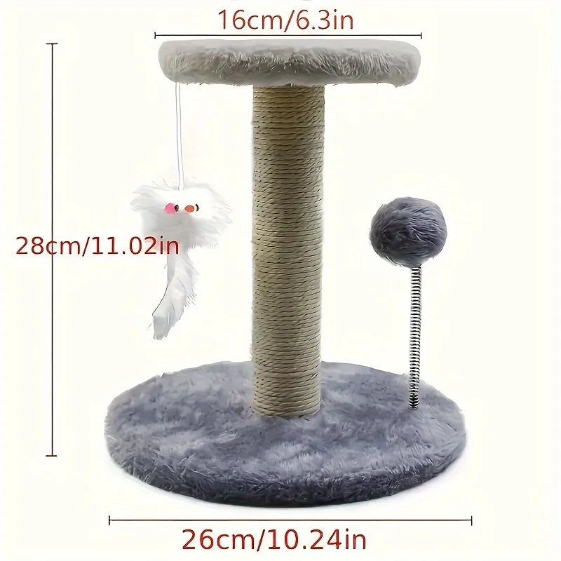 Cat Tree Tower Scratching Post Interactive Toys ๐ฑ