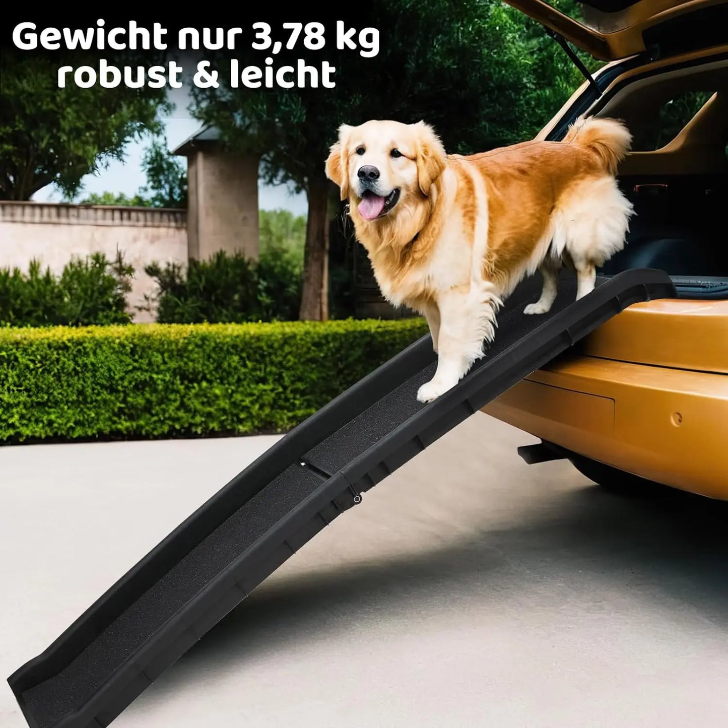 Folding Pet Ramp for Cars - 156cm