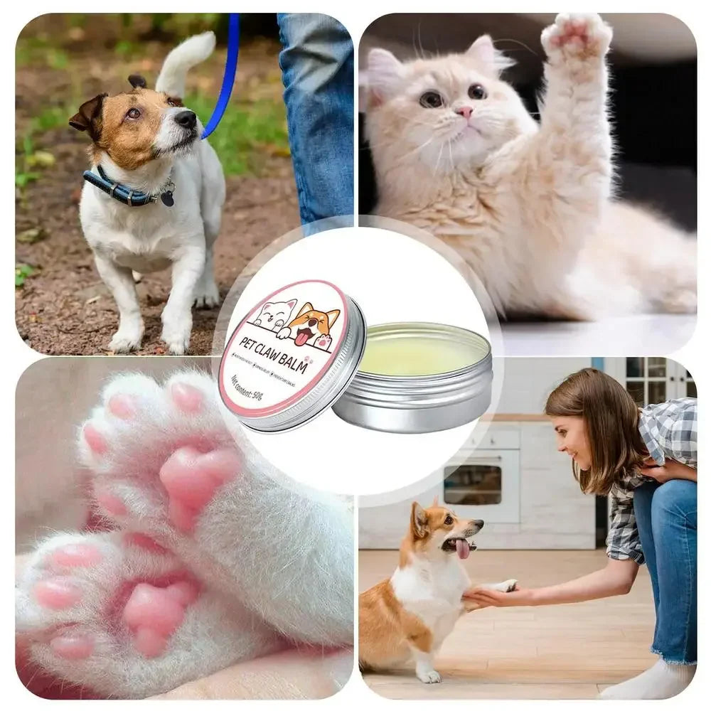 š¾ Pet Paw Balm 50g - Healing Protective Cream for Rough Paws & Dry Noses