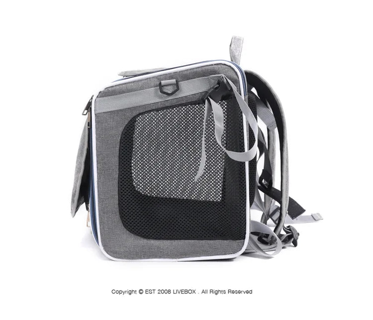Nordic Pet Travel Backpack - Adventure Ready Carrier for Small Dogs & Cats
