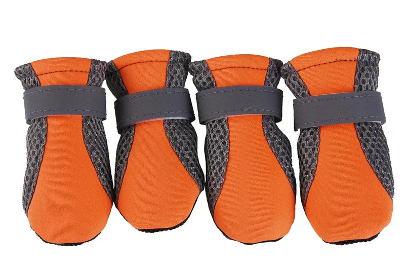 Waterproof Pet Rain Boots - Breathable Outdoor Shoes for Dogs & Cats