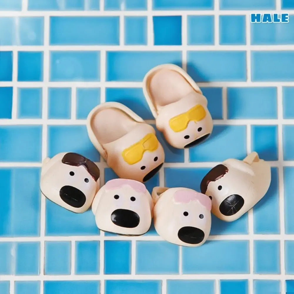 Mini Puppy Doll Silicone Slippers