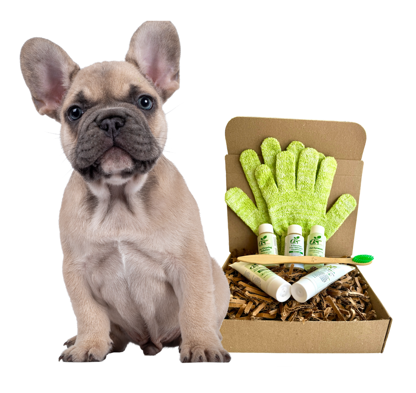 4 - FURRY DOGS *REGULAR GROOMING KIT - 4 Furry Friends - ReNewedPet - SAMPLE SIZE ($7.19/oz.) - 4FDOGREGSAMPLEKIT