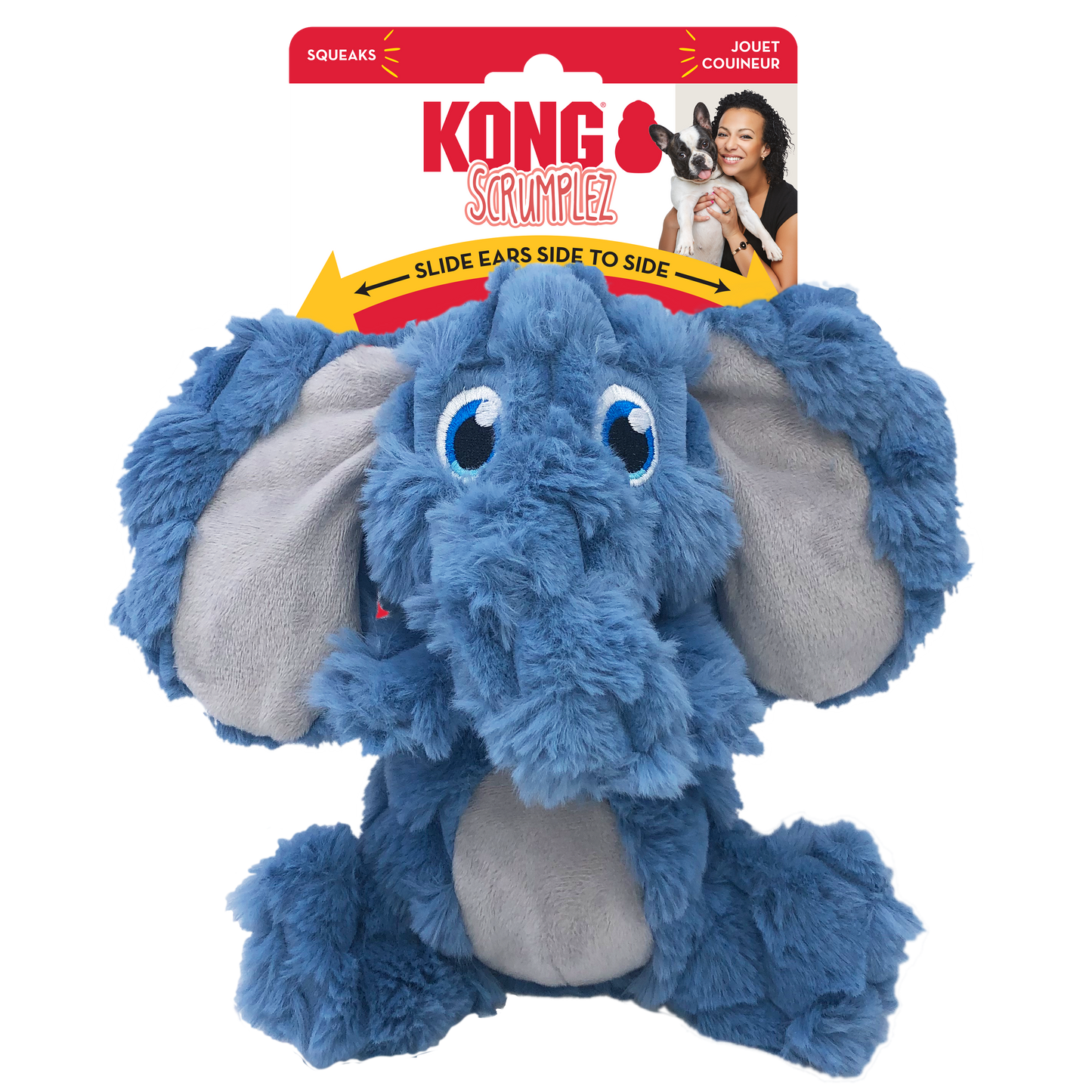 KONG Scrumplez Elephant Medium