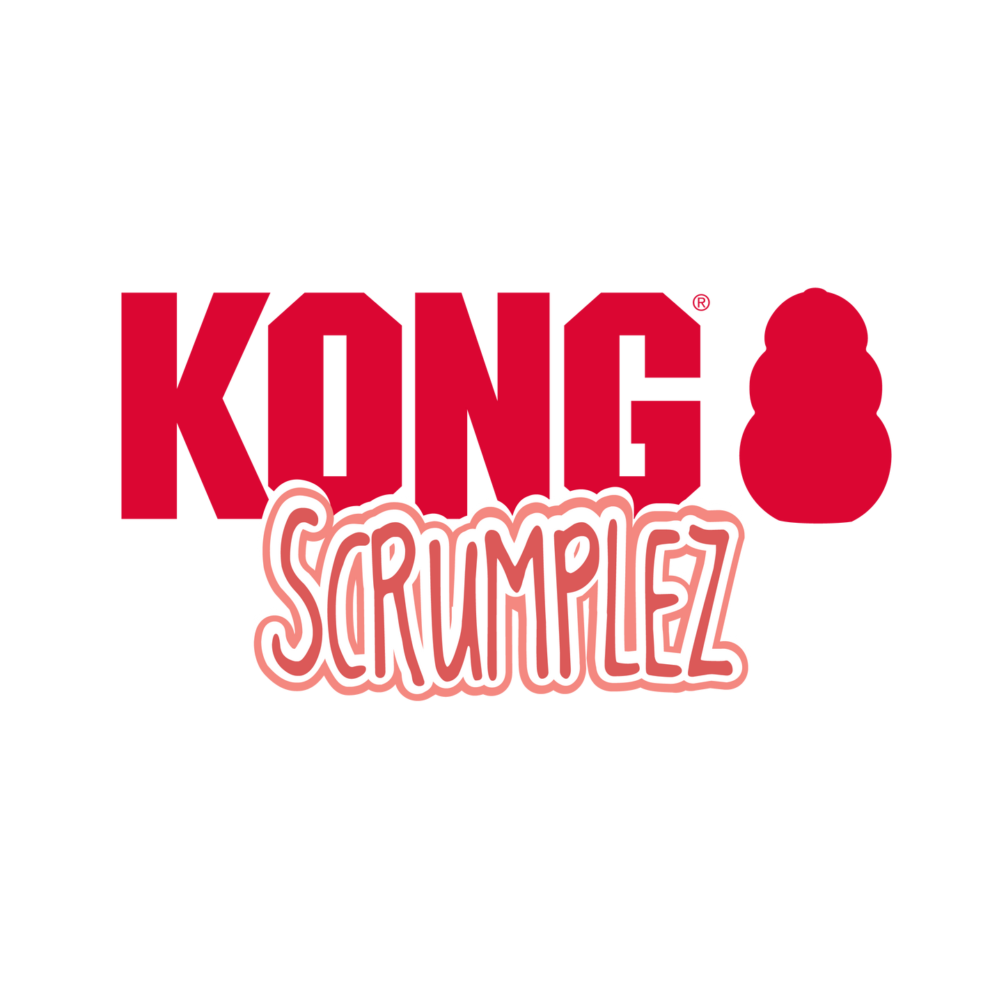 KONG Scrumplez Bunny Durable Plush Dog Toy