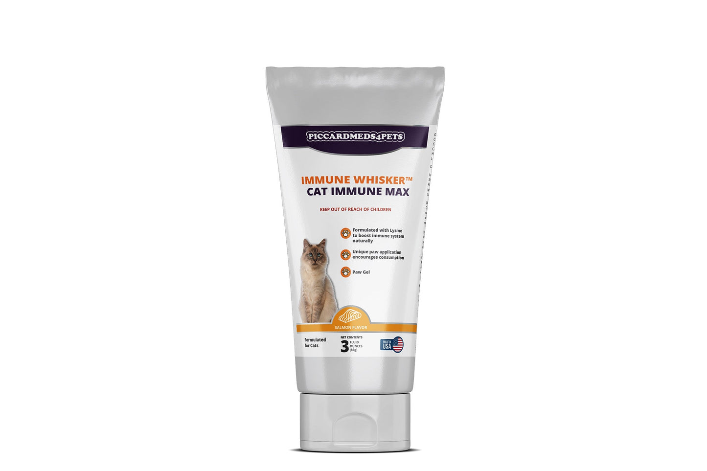 Cat Immune Gel-ImmuneWhisker Max Strength Health Support 3oz