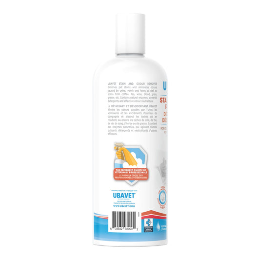 UBAVET Stain and Odor Remover for Dogs & Cats – Powerful