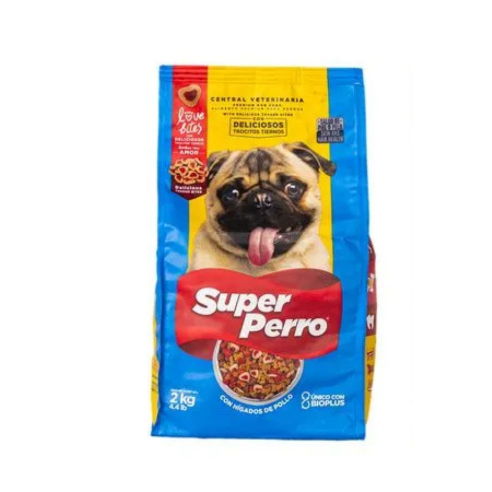 Super Perro Adult Love Bites 4.4lb