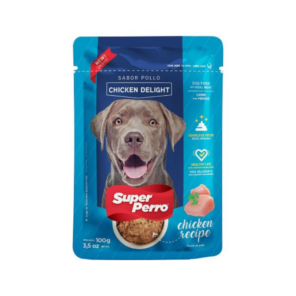 Super Perro Chicken Pouch 3.5oz