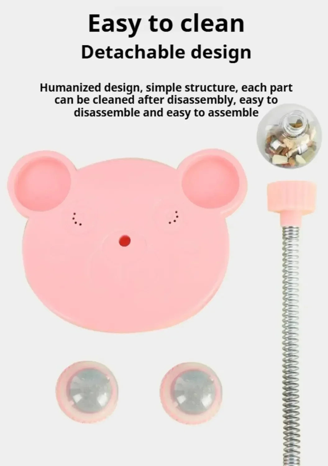 Snack Ball Interactive Treat Dispenser - Dog Cat Chase Exercise Feeder Toy
