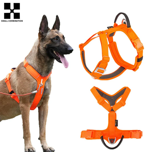 No-Pull Reflective Dog Harness - Adjustable Vest - Purrfect Pet Kingdom