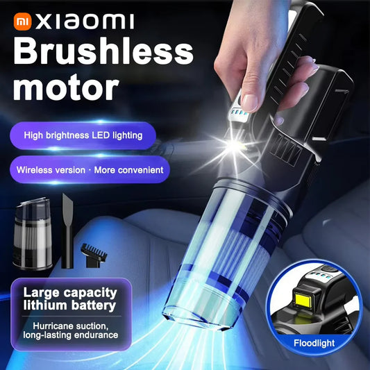 Wireless Vacuum-Strong Suction Handheld Cleaner for Home & Car