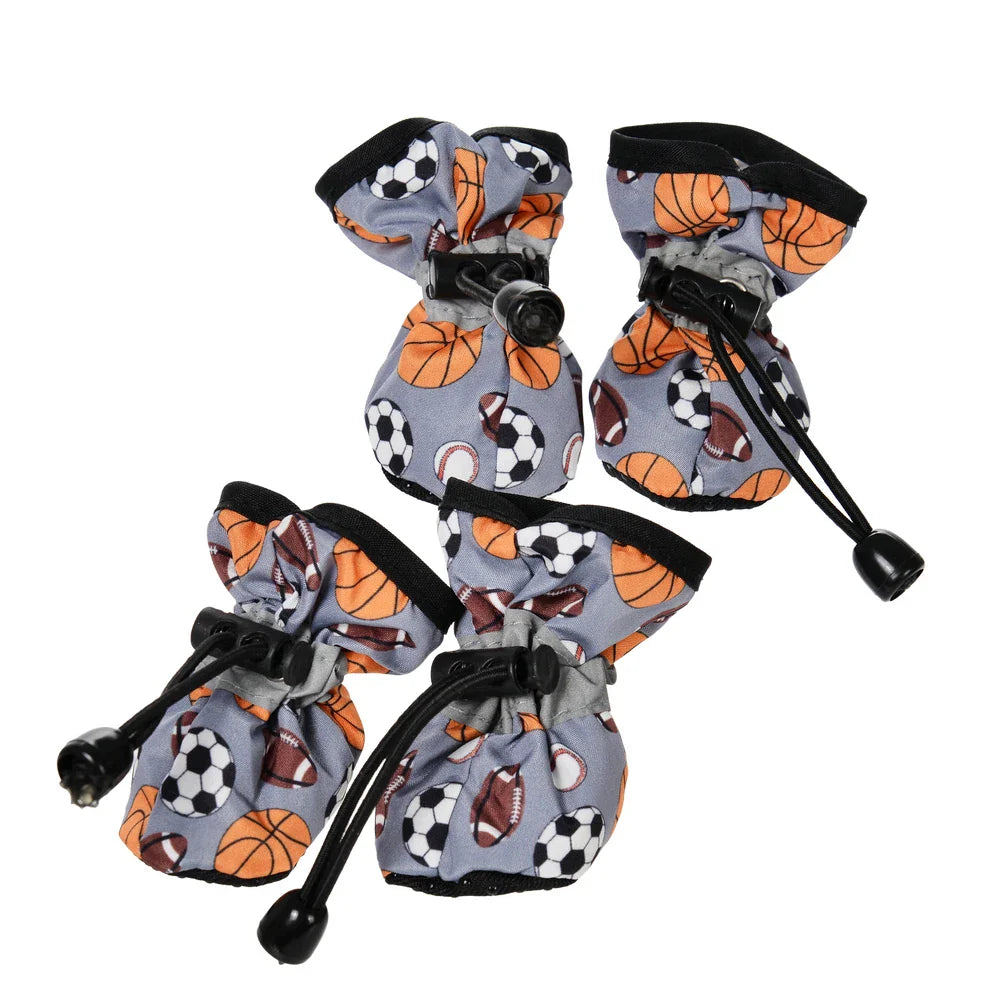 Summer Dog Paw Protectors - Waterproof Anti-Slip Shoes for Small & Medium Dogs