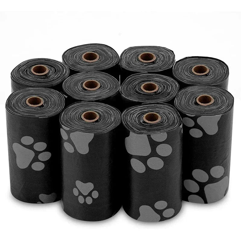100Rolls Dog Poop Bag Outdoor Cleaning Poop Bag Outdoor Clean Pets Supplies for Dog 15Bags/Roll Refill Garbage Bag Pet Supplies - Purrfect Pet Kingdom