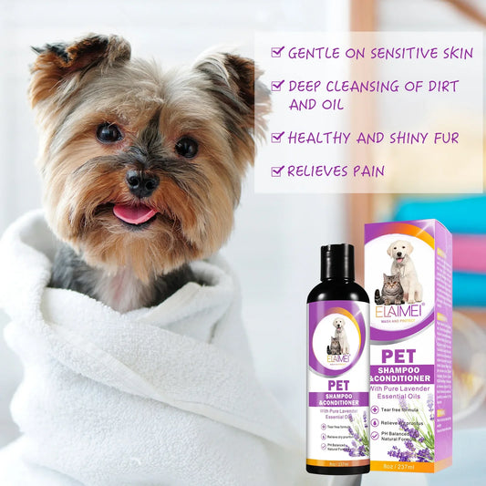 Dog Shampoo Stain Remover Skin Care Formula 🛁 - Purrfect Pet Kingdom