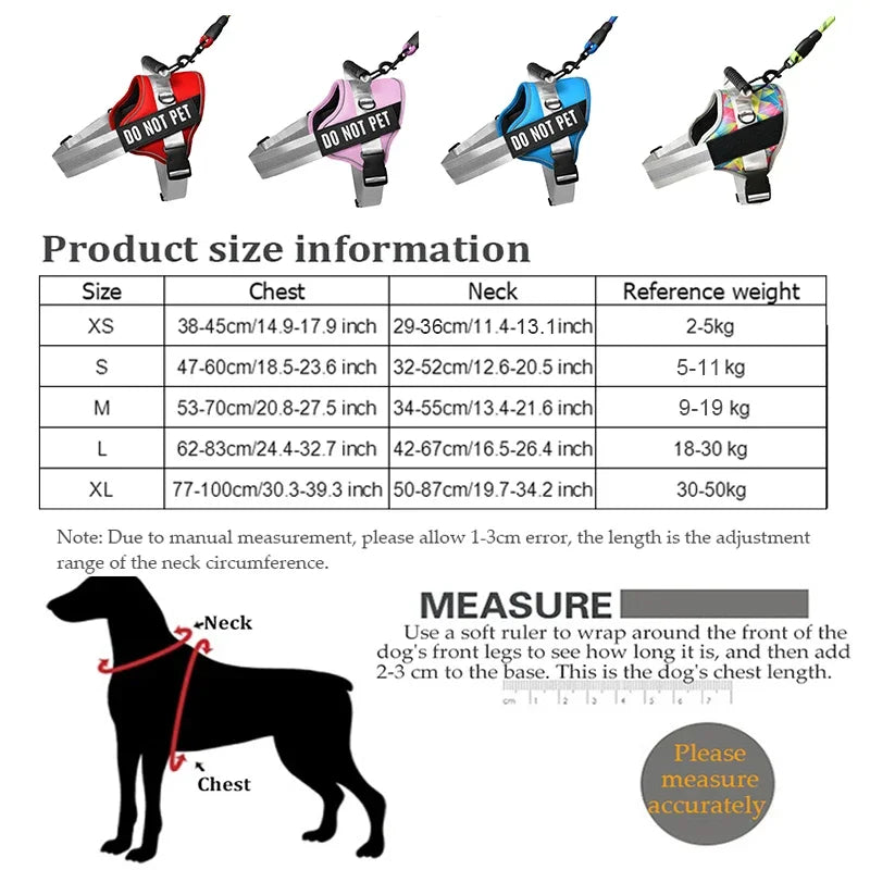 Reflective Breathable Dog Harness - Purrfect Pet Kingdom