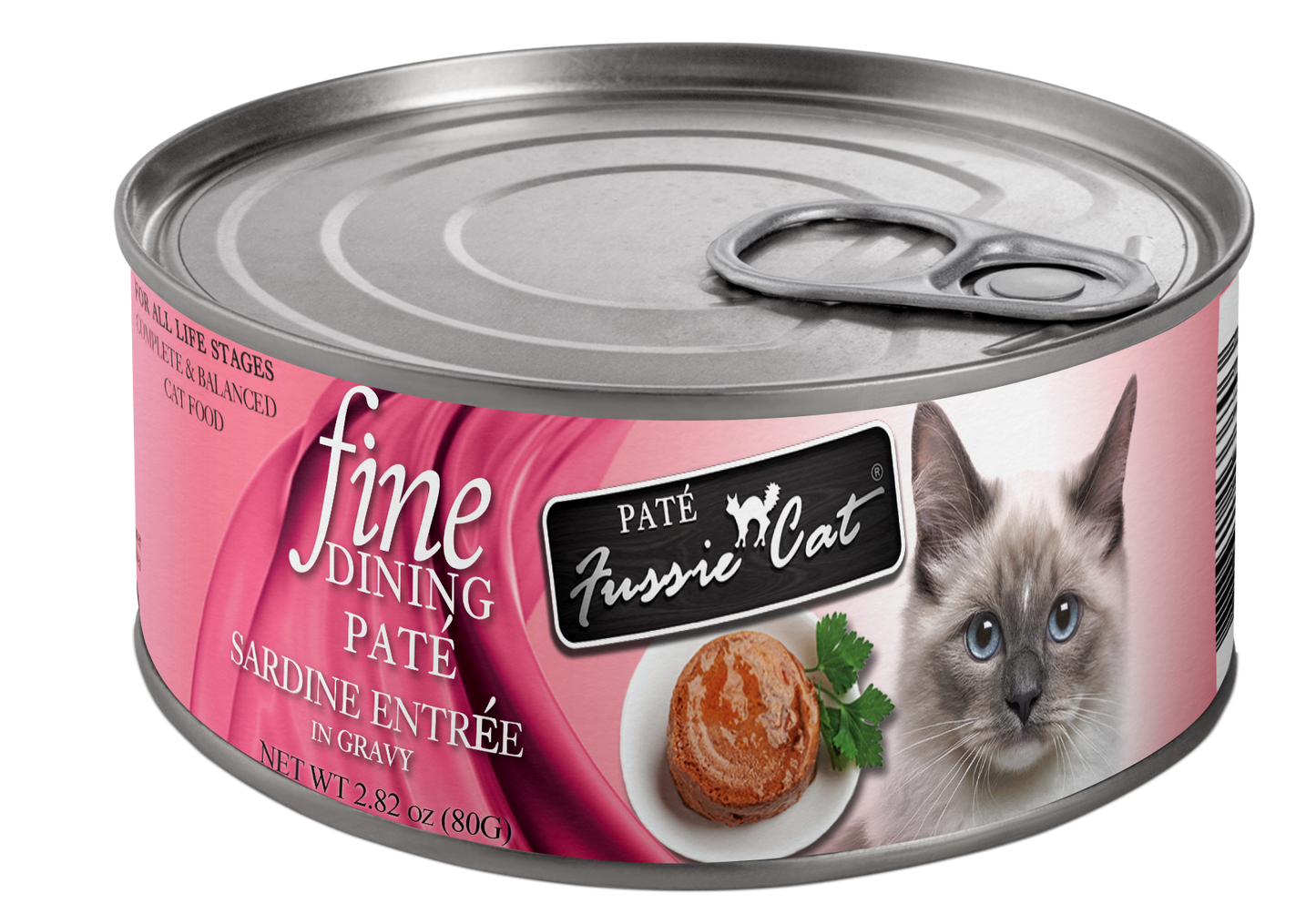 Wet Cat Food Sardine Pate Gravy 2.82 Oz ๐