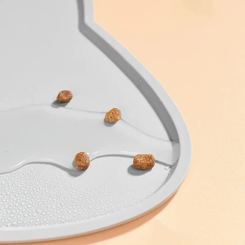 Silicone Pet Feeding Mat – Waterproof & Non - Slip Dog Bowl Mat - WTN Essentials