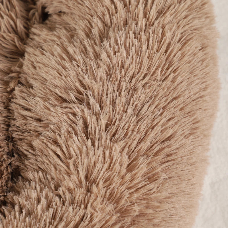 Luxury Fluffy Pet Bed - Cloud-Like Comfort Basket