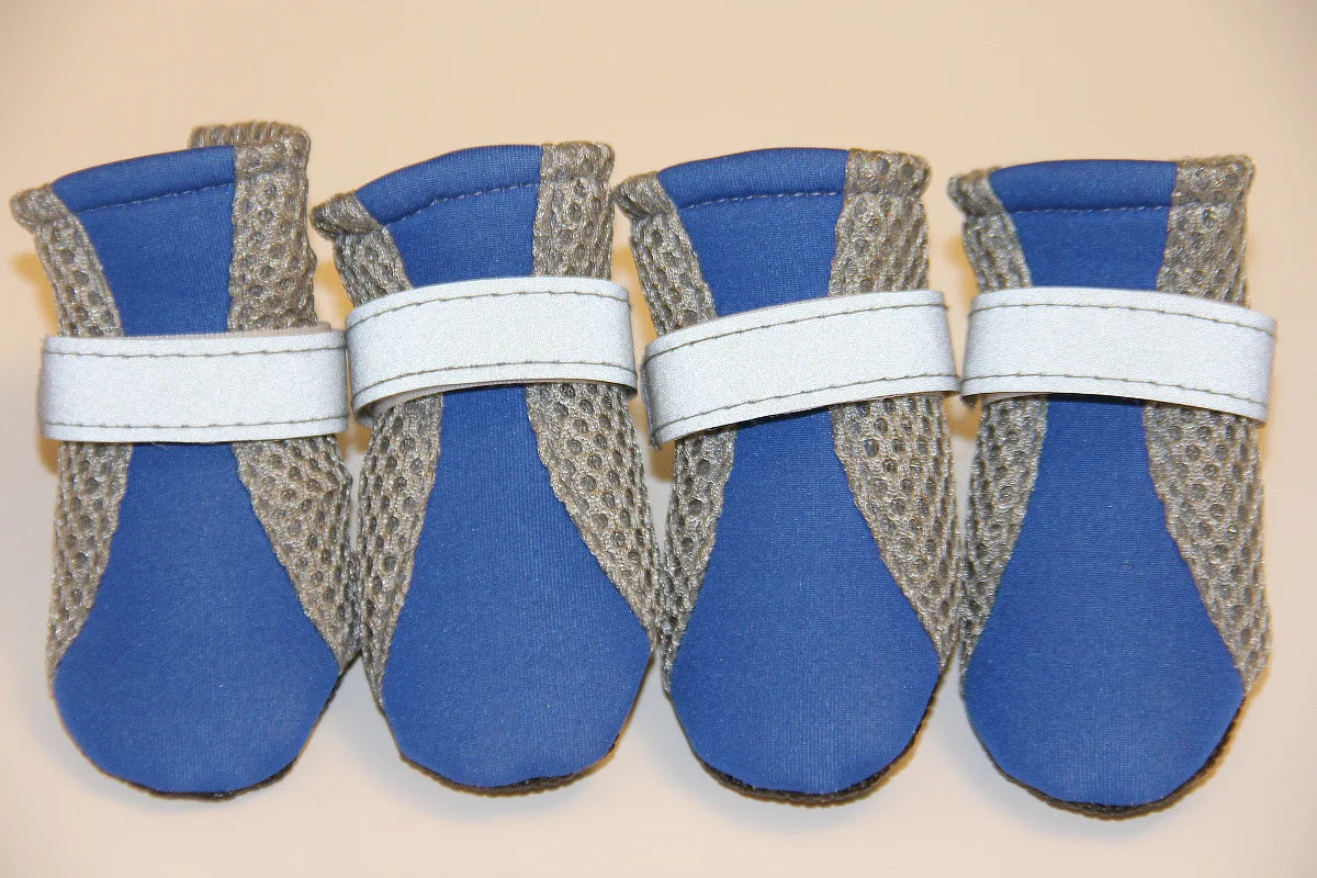 Waterproof Pet Rain Boots - Breathable Outdoor Shoes for Dogs & Cats