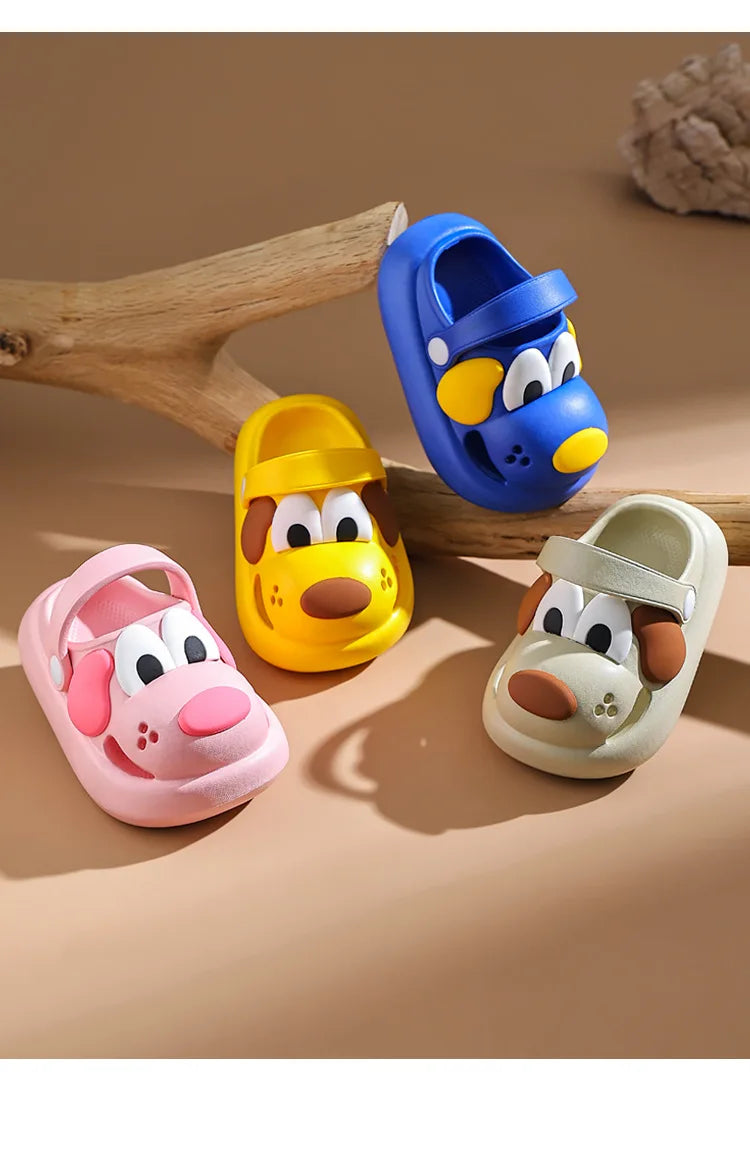 šļø 3D Dog Clogs Beach Sandals - Ultimate EVA Summer Paradise for Kids