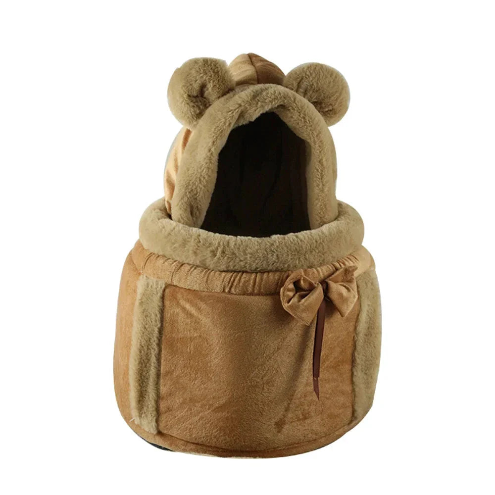 - Winter Warm Dog Backpack
