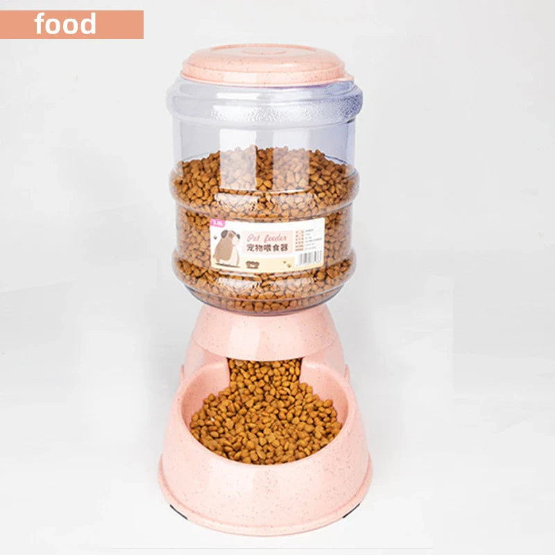 Large Capacity Pet Feeder Bowls Small Dog Food Bowl - Gravity Feeder - TrustyTrade LLC