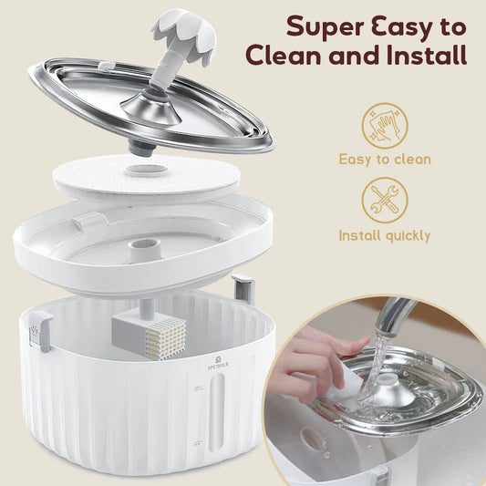 Cat Bed APETDOLA Water Fountain Automatic Water Dispenser - detail product image for cat bed