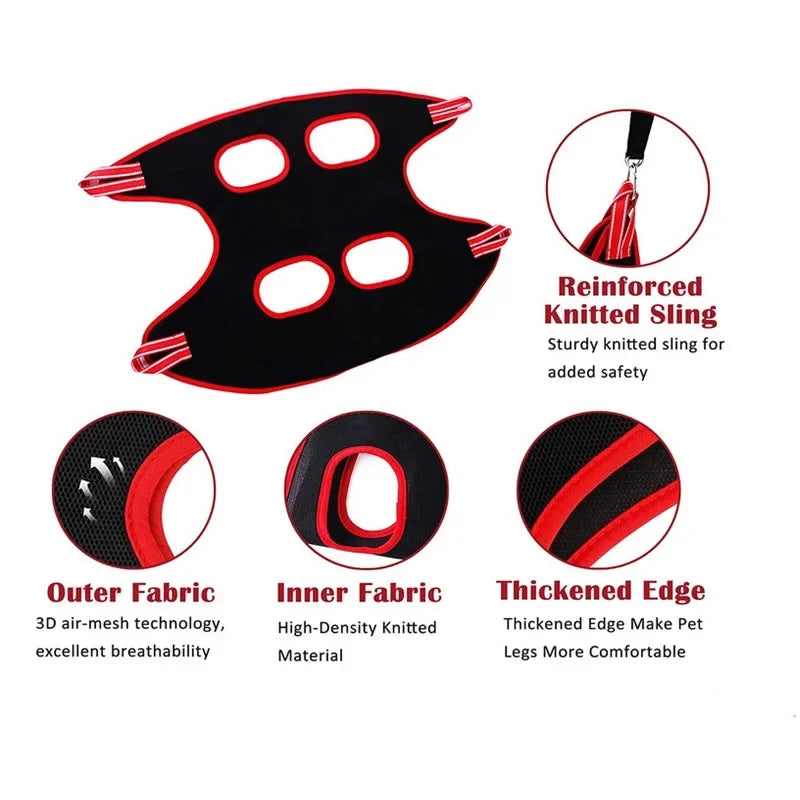 Pet Grooming Hammock Restraint Bag ๐