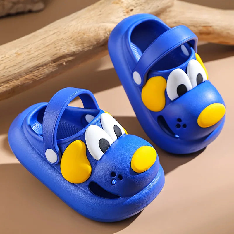 šļø 3D Dog Clogs Beach Sandals - Ultimate EVA Summer Paradise for Kids