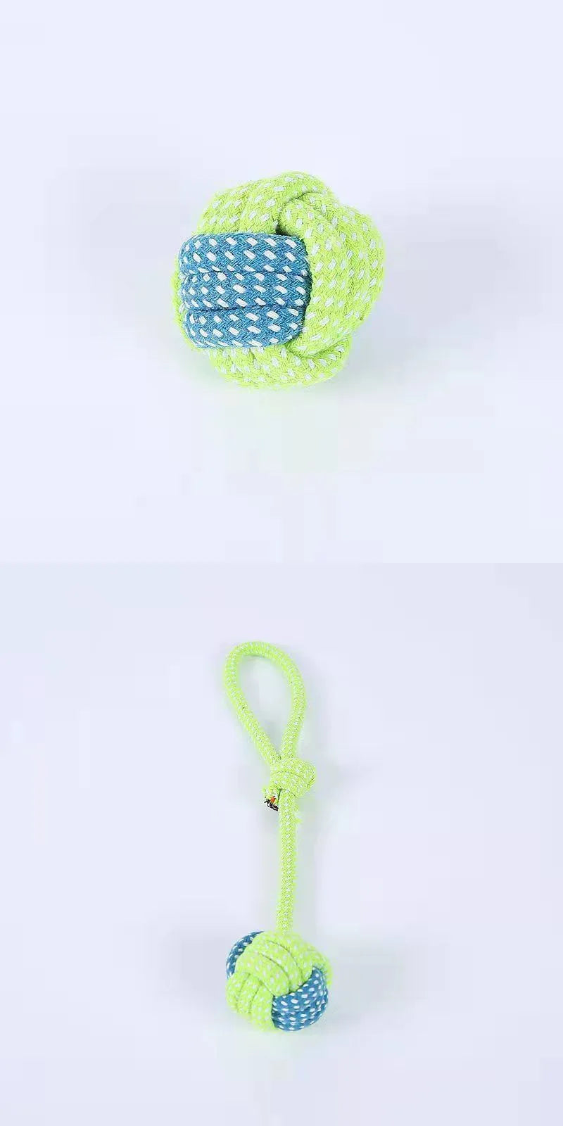 Dog Rope Toys Interactive Cotton Puppies Adults 14.1oz 🦴