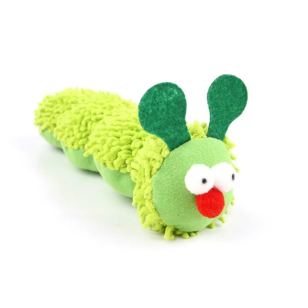 Cat Chew Caterpillar Catnip Toy - Silvervine Molar & Dental Health